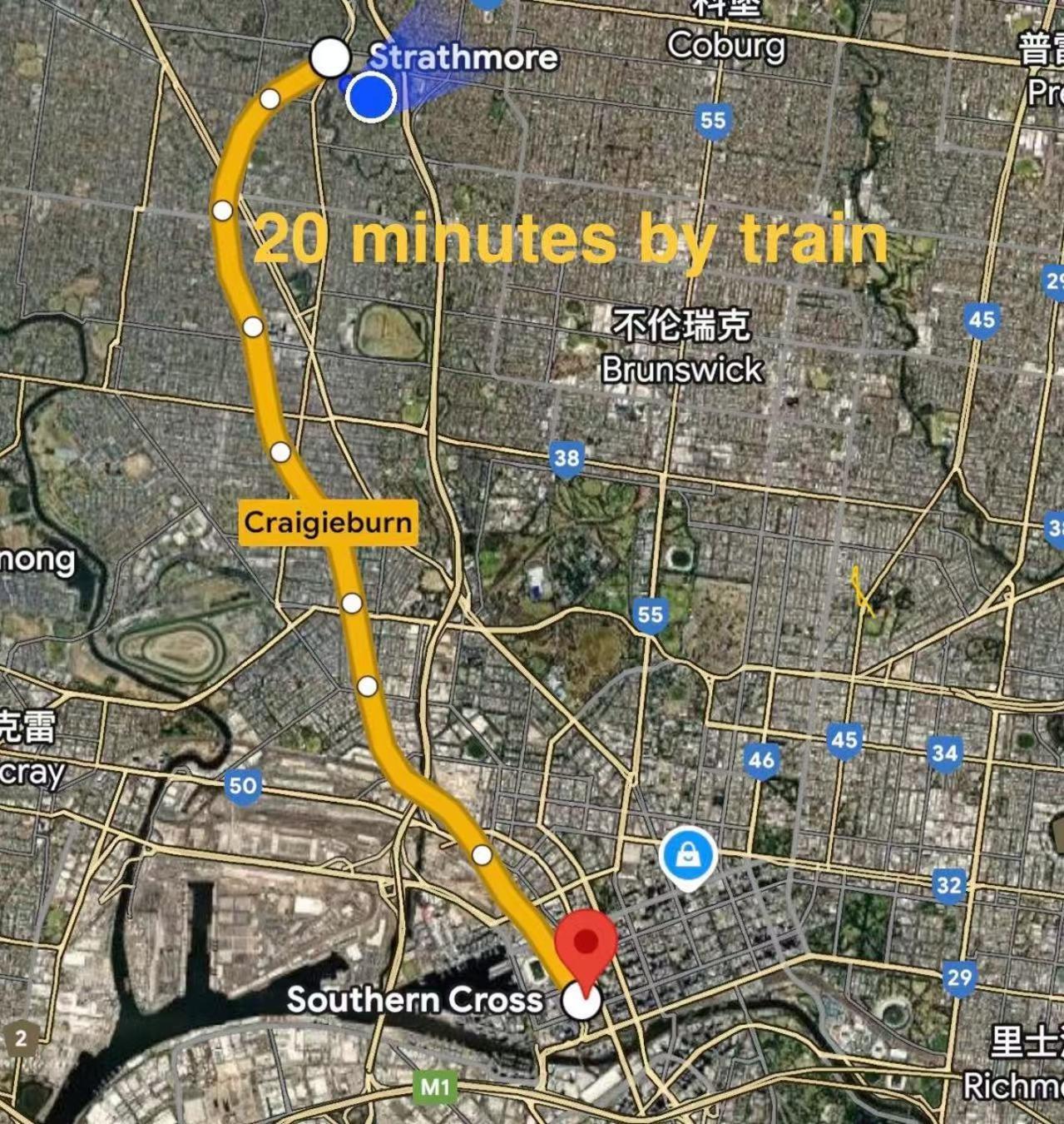 A Single Room Near The Railway Station Melbourne Exterior foto